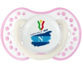 Coppa Italia 2020 Napoli : Blanc-rose phosphorescente Tétine embout Lovi Dynamic