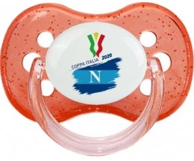 Coppa Italia 2020 Napoli : Rouge à paillette Tétine embout cerise