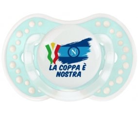 Napoli : La coppa è nostra : Retro-turquoise-lagon classique Tétine embout Lovi Dynamic