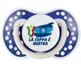 Napoli : La coppa è nostra : Bleu-marine phosphorescente Tétine embout Lovi Dynamic