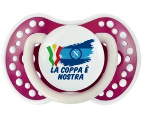 Napoli : La coppa è nostra : Fuchsia phosphorescente Tétine embout Lovi Dynamic