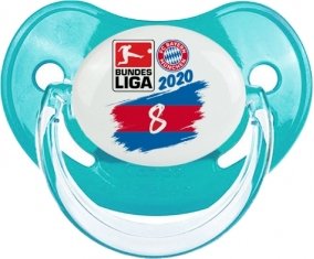 Bayern München 8 bundesliga : Bleue classique Tétine embout physiologique