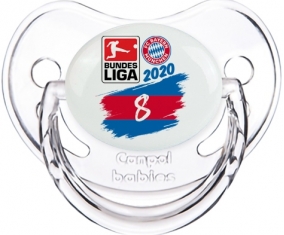Bayern München 8 bundesliga : Transparent classique Tétine embout physiologique