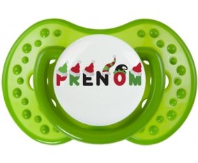 Tétine Prénom ou texte personnalisée alphabet style-31 : Embout LOVI Dynamic personnalisée