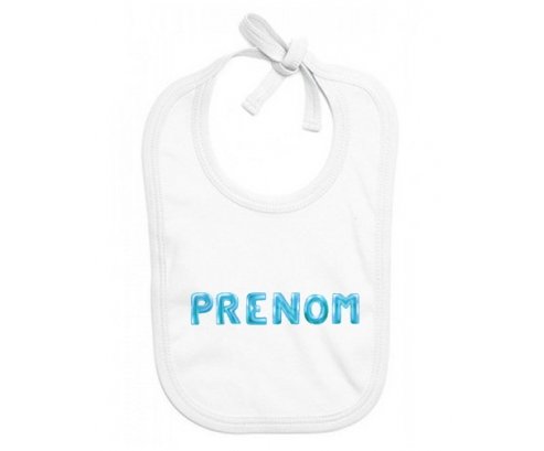 Bavoir Prénom ou texte personnalisée alphabet style-18 Bavoir Prénom ou texte personnalisée alphabet style-18