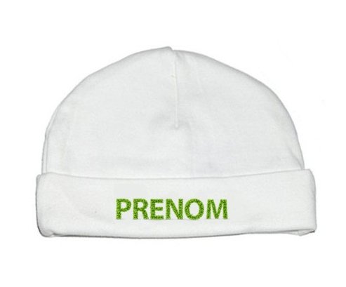 Bonnet Prénom ou texte personnalisée alphabet style-26