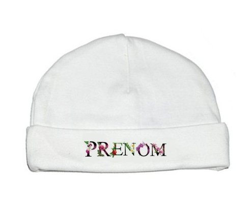Bonnet Prénom ou texte personnalisée alphabet style-27