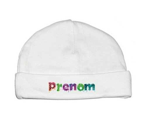 Bonnet Prénom ou texte personnalisée alphabet style-30