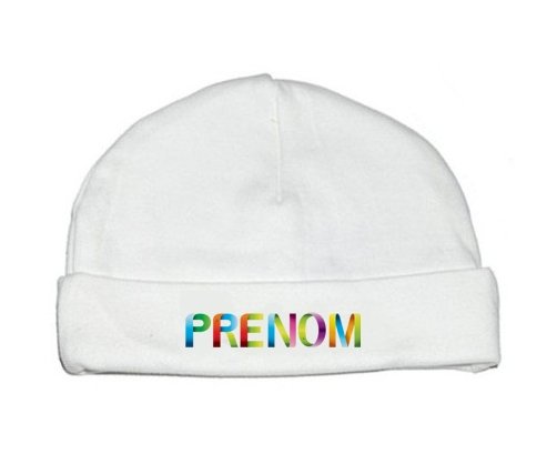 Bonnet Prénom ou texte personnalisée alphabet style-36