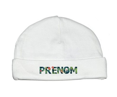 Bonnet Prénom ou texte personnalisée alphabet style-42