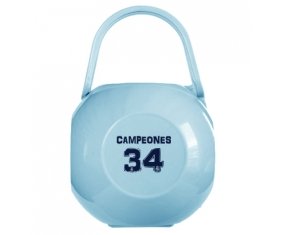 Boîte à sucette Real Madrid : Campeones 34 Liga design-1 de couleur Bleue