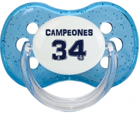 Real Madrid : Campeones 34 Liga design-1 : Sucette Cerise personnalisée