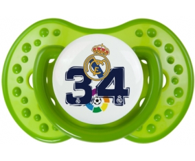 Real Madrid : Campeones 34 Liga design-4 : Sucette LOVI Dynamic personnalisée
