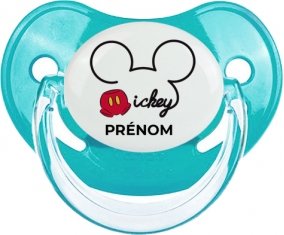 Disney Mickey short avec prénom : Sucette Physiologique personnalisée