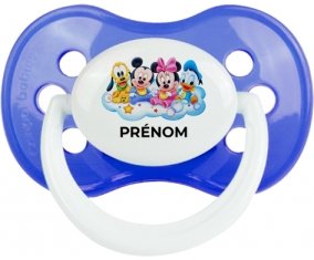 Disney Mickey donald pluto et bingo design 3 avec prénom : Sucette Anatomique personnalisée
