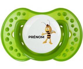 Willy l'abeille avec prénom : Sucette LOVI Dynamic personnalisée