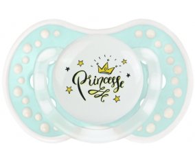 Couronne jaune étoile princesse design-1 : Retro-turquoise-lagon classique Tétine embout Lovi Dynamic
