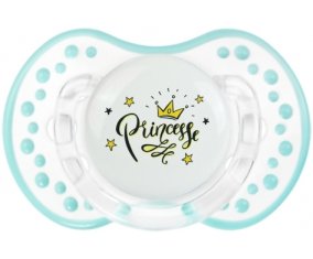 Couronne jaune étoile princesse design-1 : Retro-blanc-lagon classique Tétine embout Lovi Dynamic