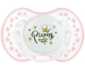 Couronne jaune étoile princesse design-1 : Retro-blanc-rose-tendre classique Tétine embout Lovi Dynamic