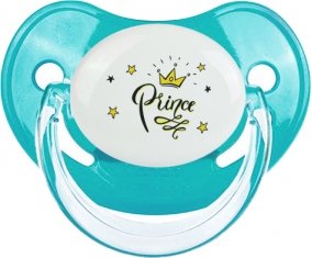 Couronne jaune étoile prince design-1 : Sucette Physiologique personnalisée