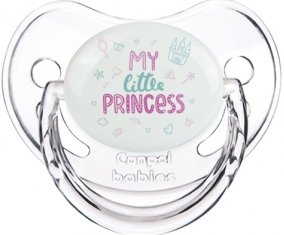 My little princess design-1 : Transparent classique Tétine embout physiologique