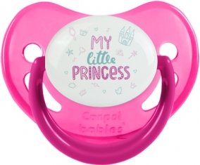 My little princess design-1 : Rose phosphorescente Tétine embout physiologique