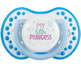 My little princess design-1 : Blanc-bleu phosphorescente Tétine embout Lovi Dynamic