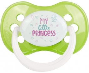 My little princess design-1 : Vert classique Tétine embout anatomique