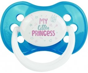 My little princess design-1 : Cyan classique Tétine embout anatomique