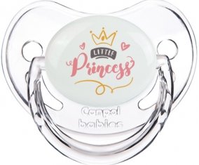 My little princess design-2 : Transparent classique Tétine embout physiologique