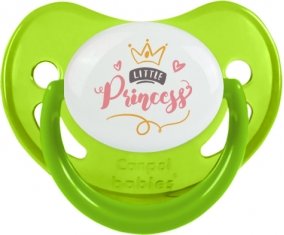 My little princess design-2 : Vert phosphorescente Tétine embout physiologique