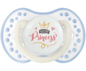 My little princess design-2 : Blanc-cyan classique Tétine embout Lovi Dynamic