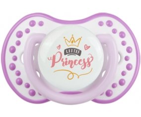 My little princess design-2 : Blanc-mauve classique Tétine embout Lovi Dynamic