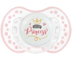 My little princess design-2 : Retro-blanc-rose-tendre classique Tétine embout Lovi Dynamic