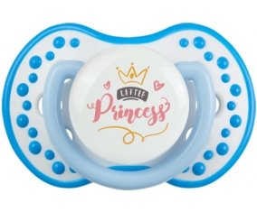 My little princess design-2 : Blanc-bleu phosphorescente Tétine embout Lovi Dynamic