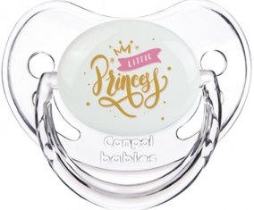 My little princess design-3 : Transparent classique Tétine embout physiologique