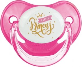 My little princess design-3 : Rose classique Tétine embout physiologique
