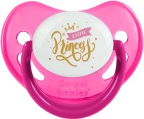 My little princess design-3 : Rose phosphorescente Tétine embout physiologique