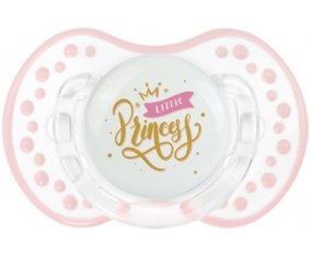 My little princess design-3 : Retro-blanc-rose-tendre classique Tétine embout Lovi Dynamic
