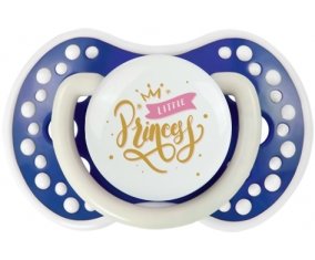 My little princess design-3 : Bleu-marine phosphorescente Tétine embout Lovi Dynamic