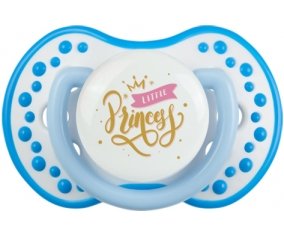 My little princess design-3 : Blanc-bleu phosphorescente Tétine embout Lovi Dynamic