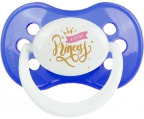 My little princess design-3 : Bleu classique Tétine embout anatomique
