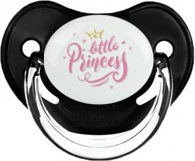 My little princess design-4 : Noir classique Tétine embout physiologique