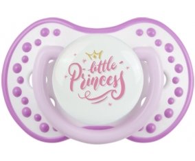 My little princess design-4 : Blanc-mauve classique Tétine embout Lovi Dynamic