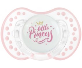 My little princess design-4 : Retro-blanc-rose-tendre classique Tétine embout Lovi Dynamic