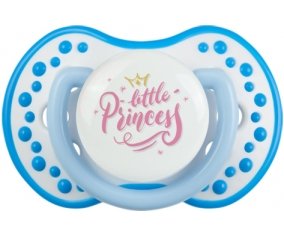 My little princess design-4 : Blanc-bleu phosphorescente Tétine embout Lovi Dynamic