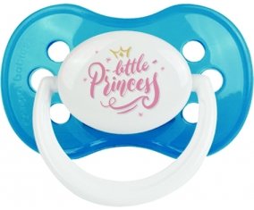 My little princess design-4 : Cyan classique Tétine embout anatomique