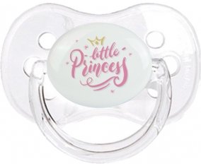 My little princess design-4 : Transparent classique Tétine embout cerise