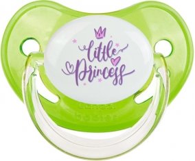 My little princess design-5 : Vert classique Tétine embout physiologique