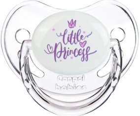 My little princess design-5 : Transparent classique Tétine embout physiologique